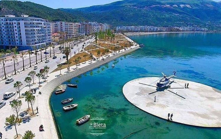 Sea View Apartment Vlorë Exterior foto